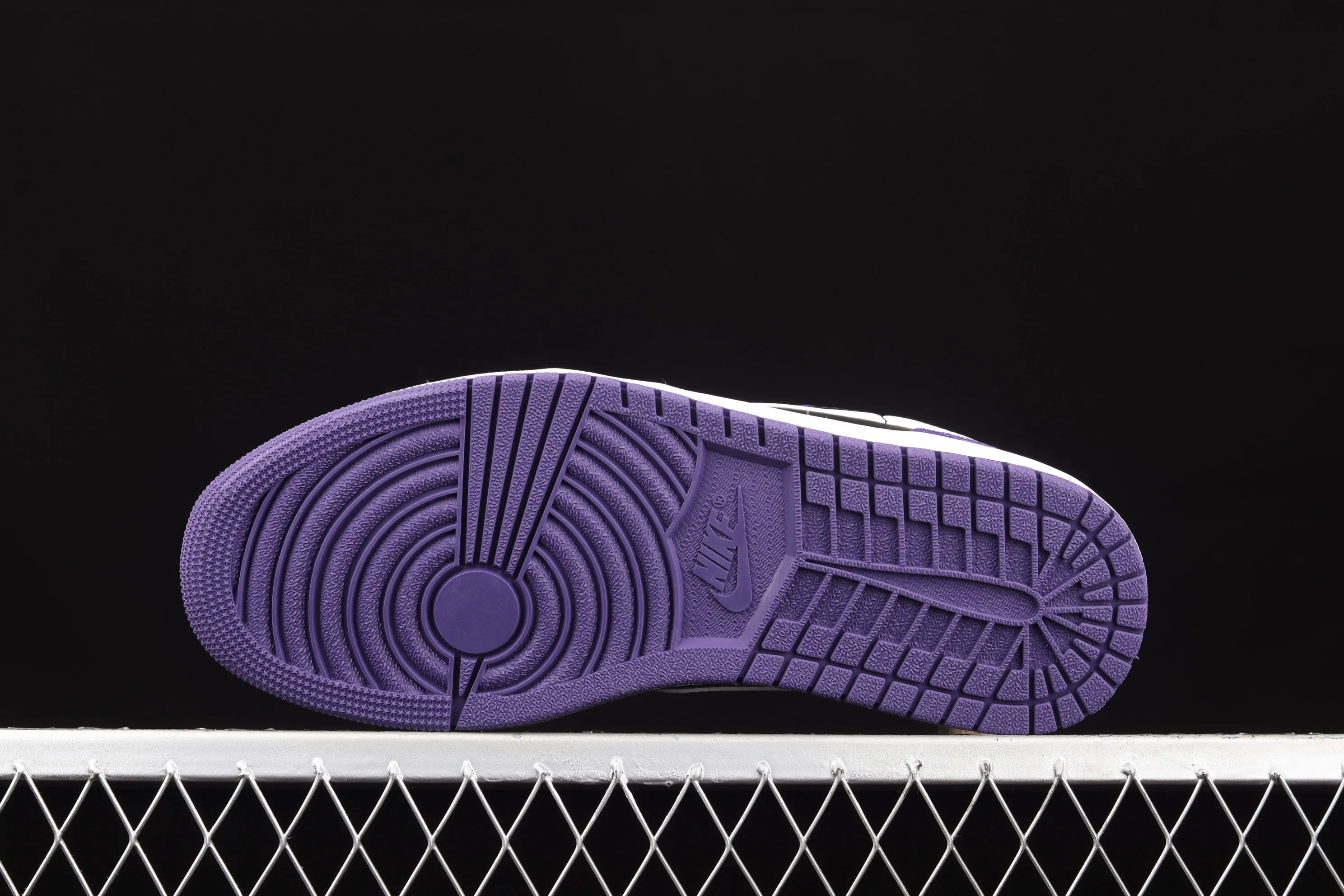 All categories Air Jordan Jordan series basketball shoes Air Jordan 1 Low Air Jordan 1 Low AJ1 Joe 1 black purple and white low-top cultural and leisure sports sneakers 553558-501